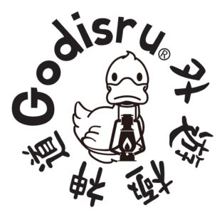 Godisru　文字だけ残るステッカー　カッティングシート