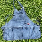 撥水　デニム　エプロン