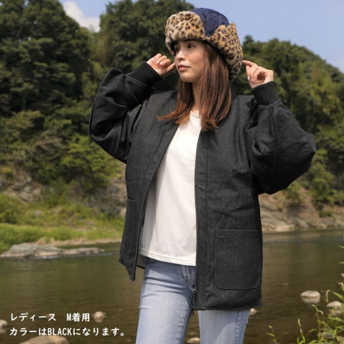 デニム半纏