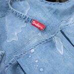 撥水　デニム　エプロン