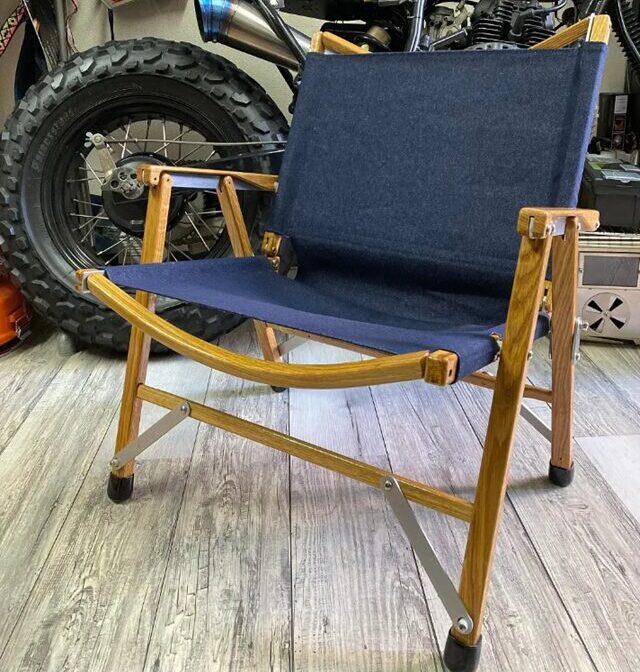 カーミットチェア　デニムシート　Godisru