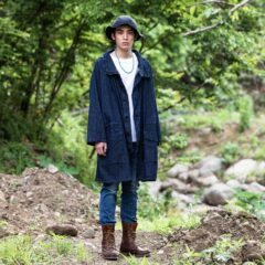 撥水フーディーBIGモッズ