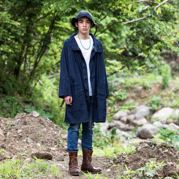 撥水フーディーBIGモッズ