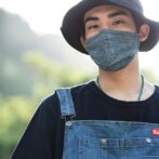 SEK　抗ウイルス布デニムマスク