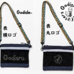 光るサコッシュ　デザイン　ロゴ