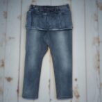 Godisru　エプロン付きデニムパンツ