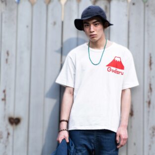 フジヤマ プリント ビッグPOKE T　BIG SILHOUETTE  TEE