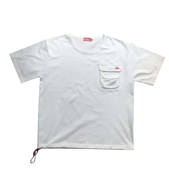 ワンポイント　刺繍　富士山