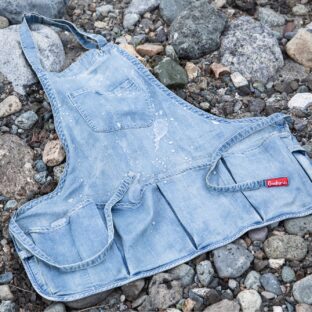 超撥水加工2WAY仕様デニム　エプロン