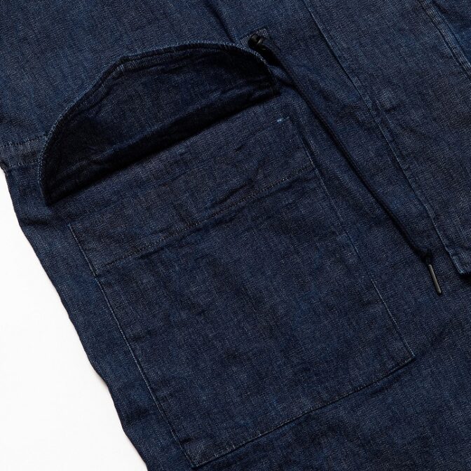 デニムモッズ　ポケット