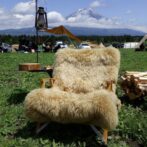 リアルファー　チェアカバー　Godisru