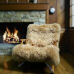 リアルファーチェアカバー