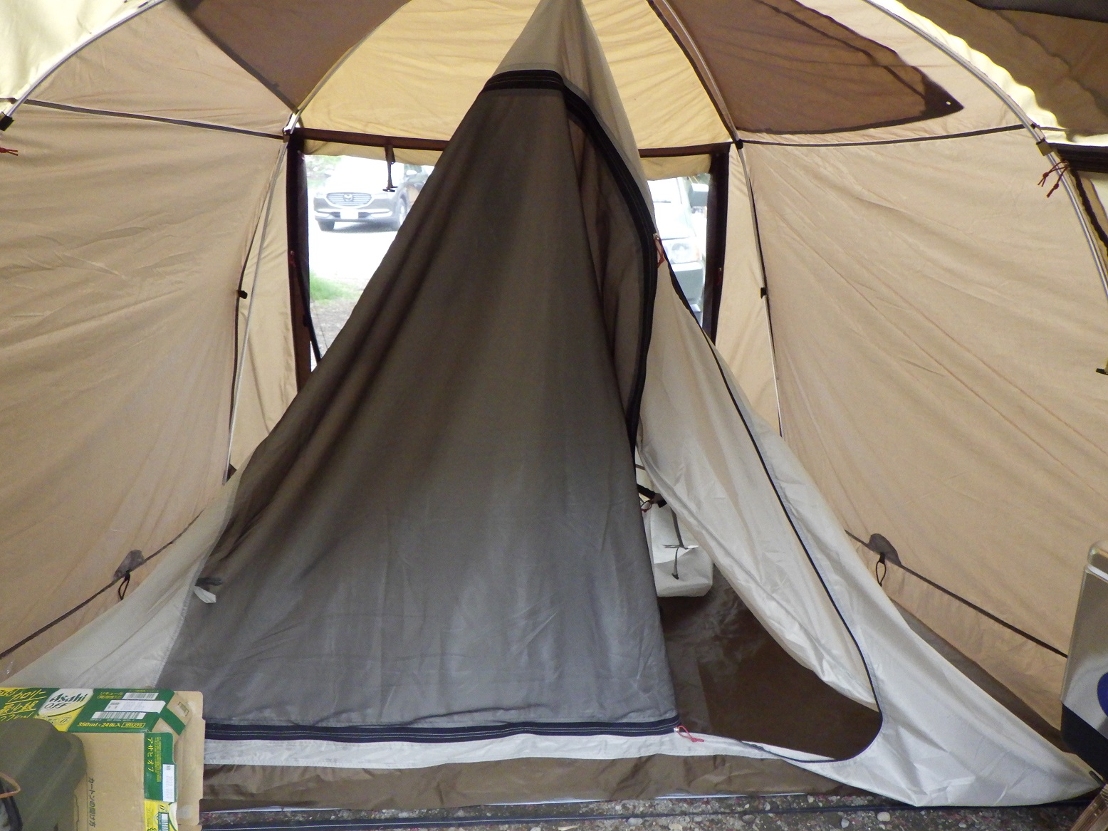 テント乾かし方