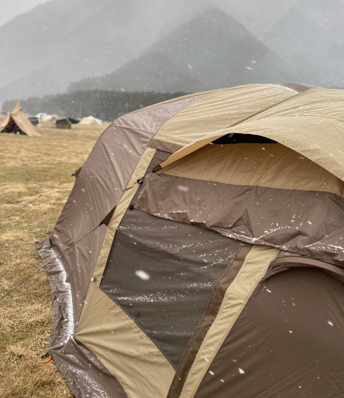 ふもとっぱら雪