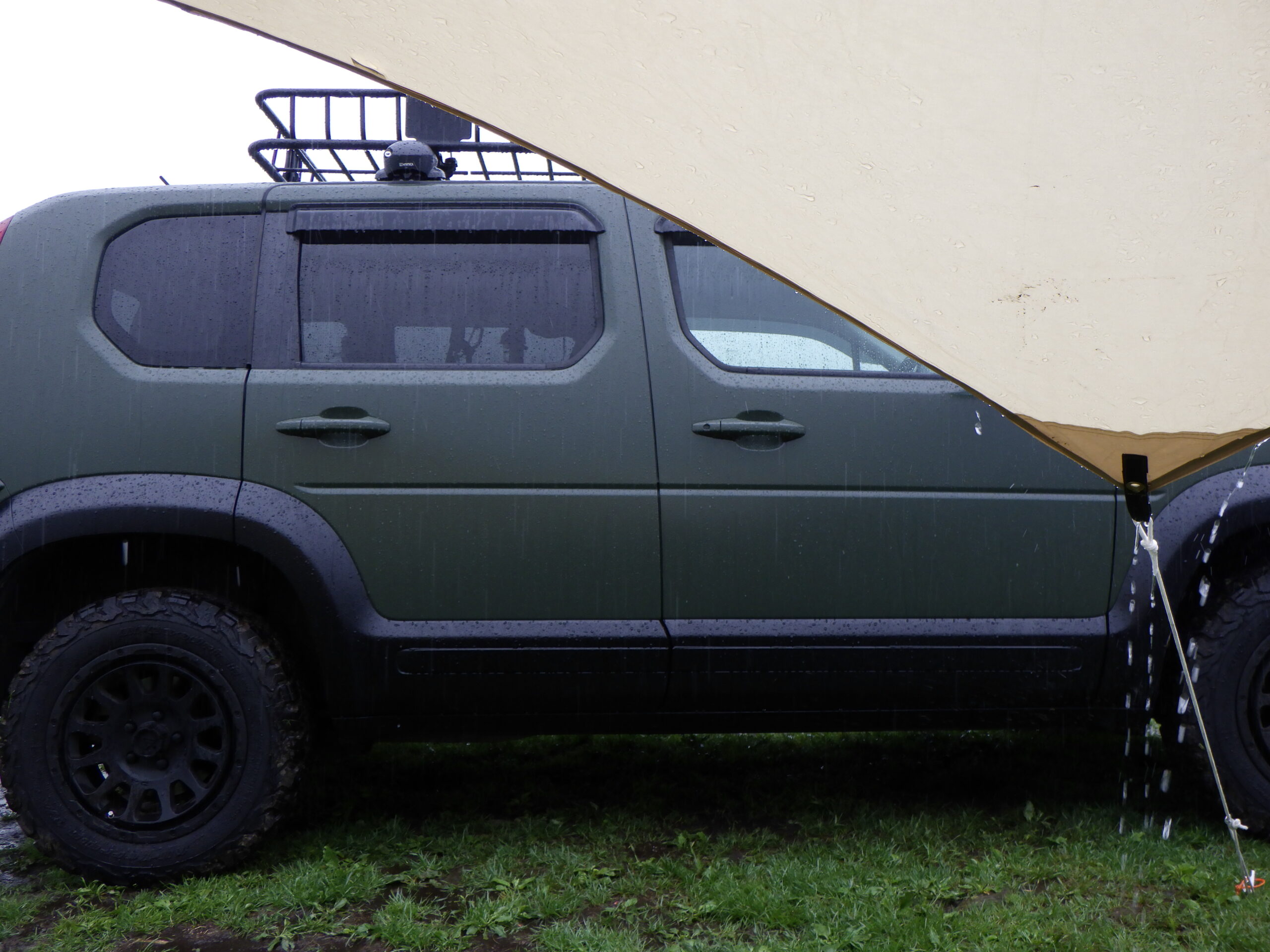 ふもとっぱら雨