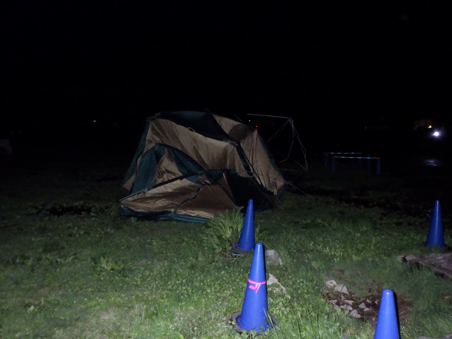 ふもとっぱら強風