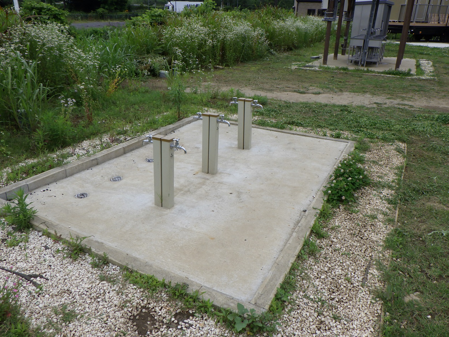 成田スカイウェイBBQ 洗い場