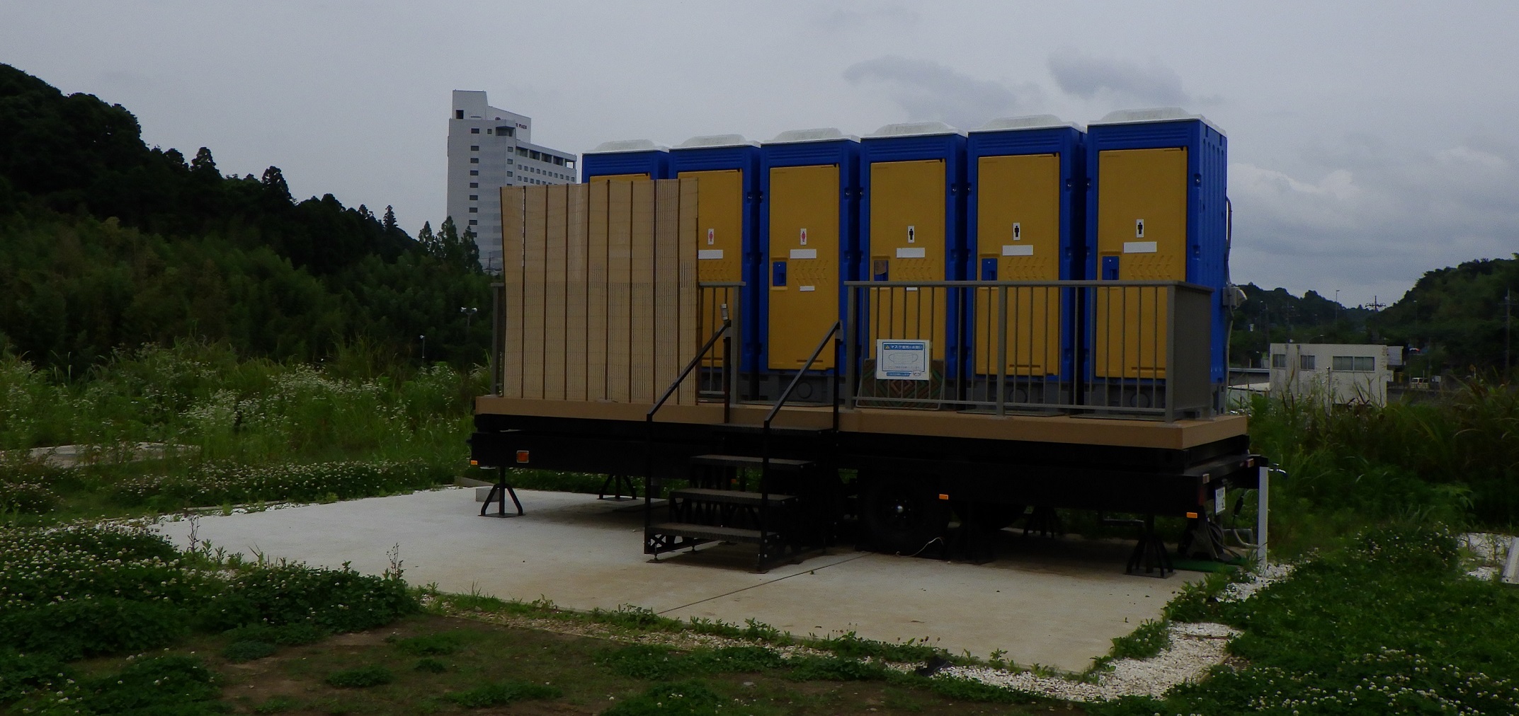 成田スカイウェイBBQ トイレ