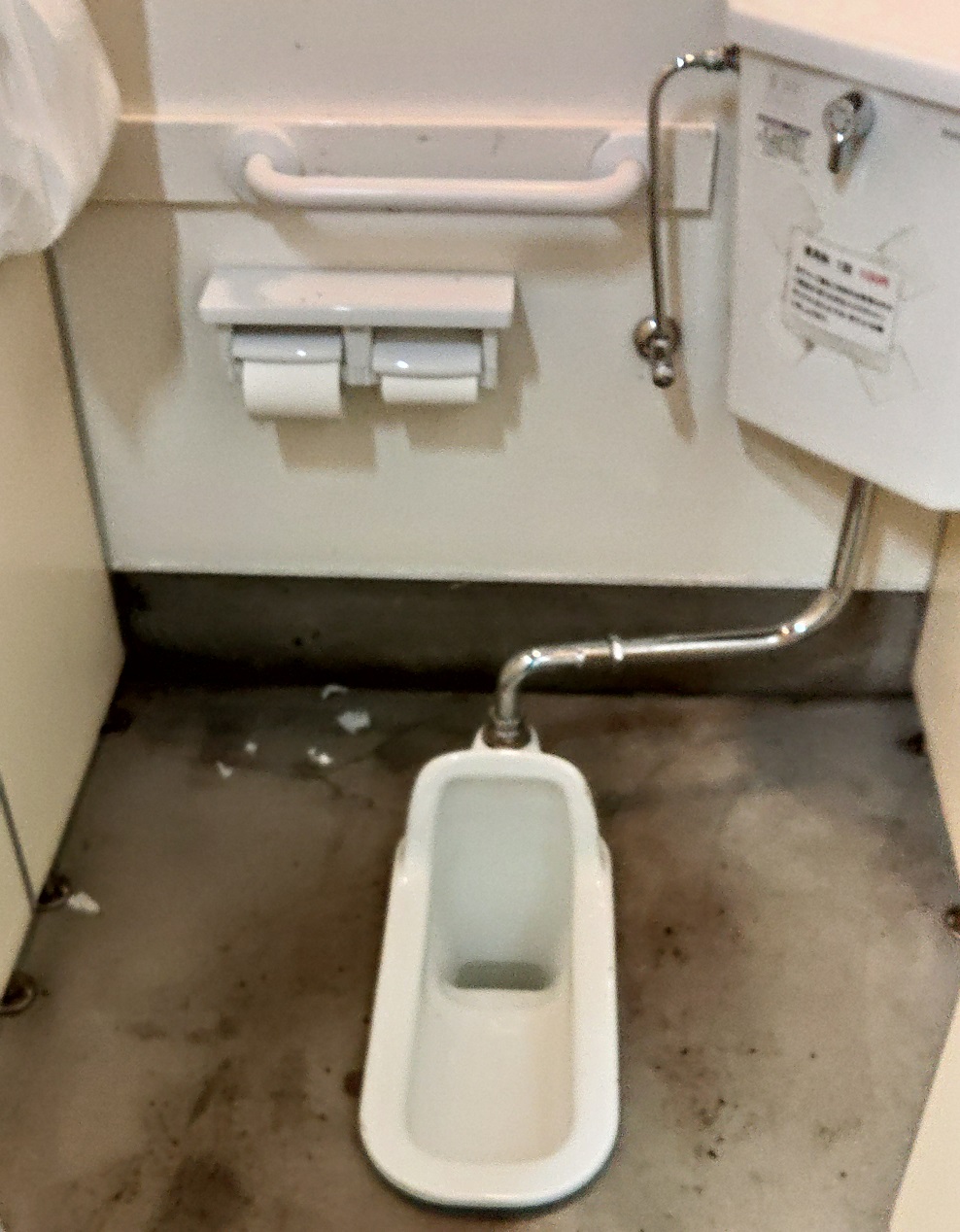 洪庵キャンプ場　トイレ