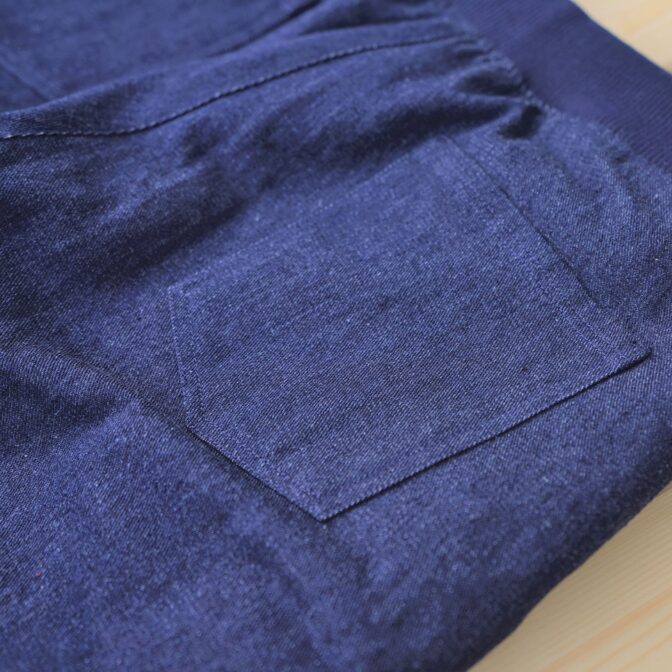 暖パン　デニム