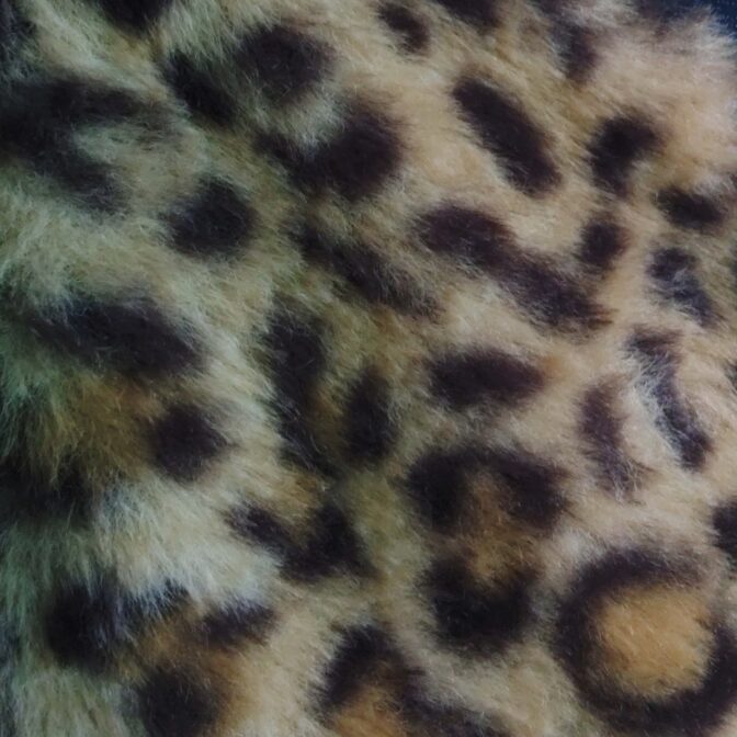 ヒョウ柄フライトキャップ