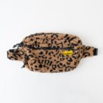 ヒョウ柄ボア　ボディーバッグ