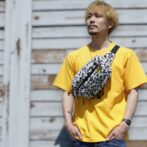 ヒョウ柄　ボア　バッグ