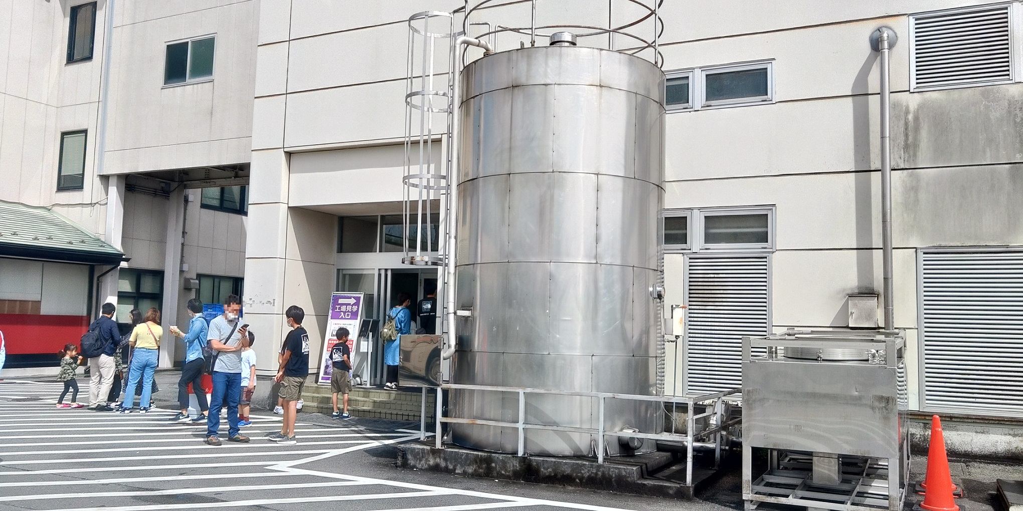 桔梗信玄餅　工場見学