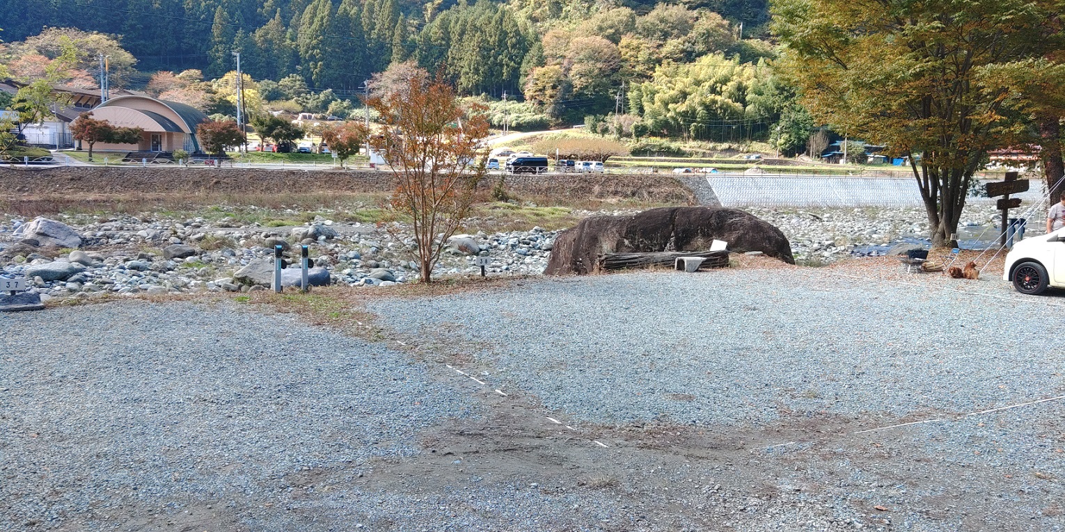青根キャンプ場 リバーサイト