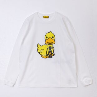 ゴディダック プリント ヘビーウェイト ロンＴＥＥ