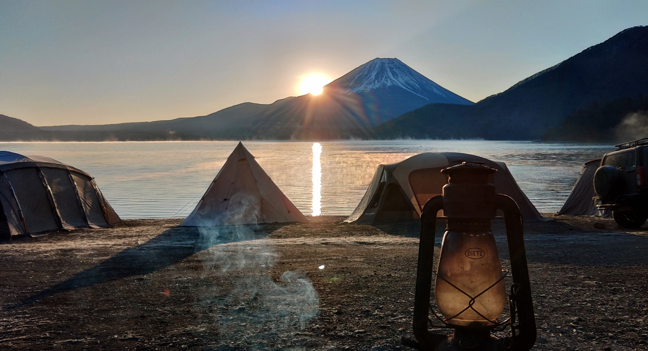 洪庵キャンプ場 年越し