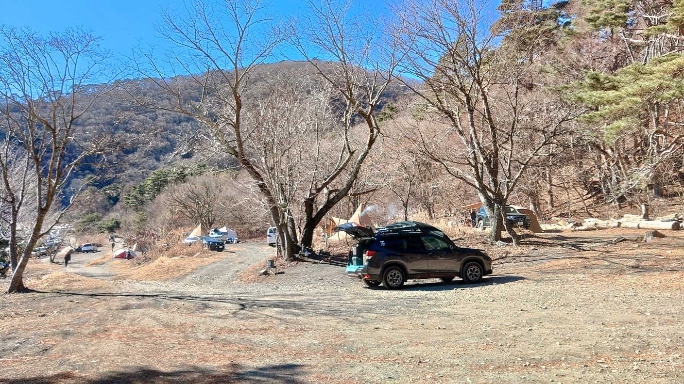 洪庵キャンプ場 年越し