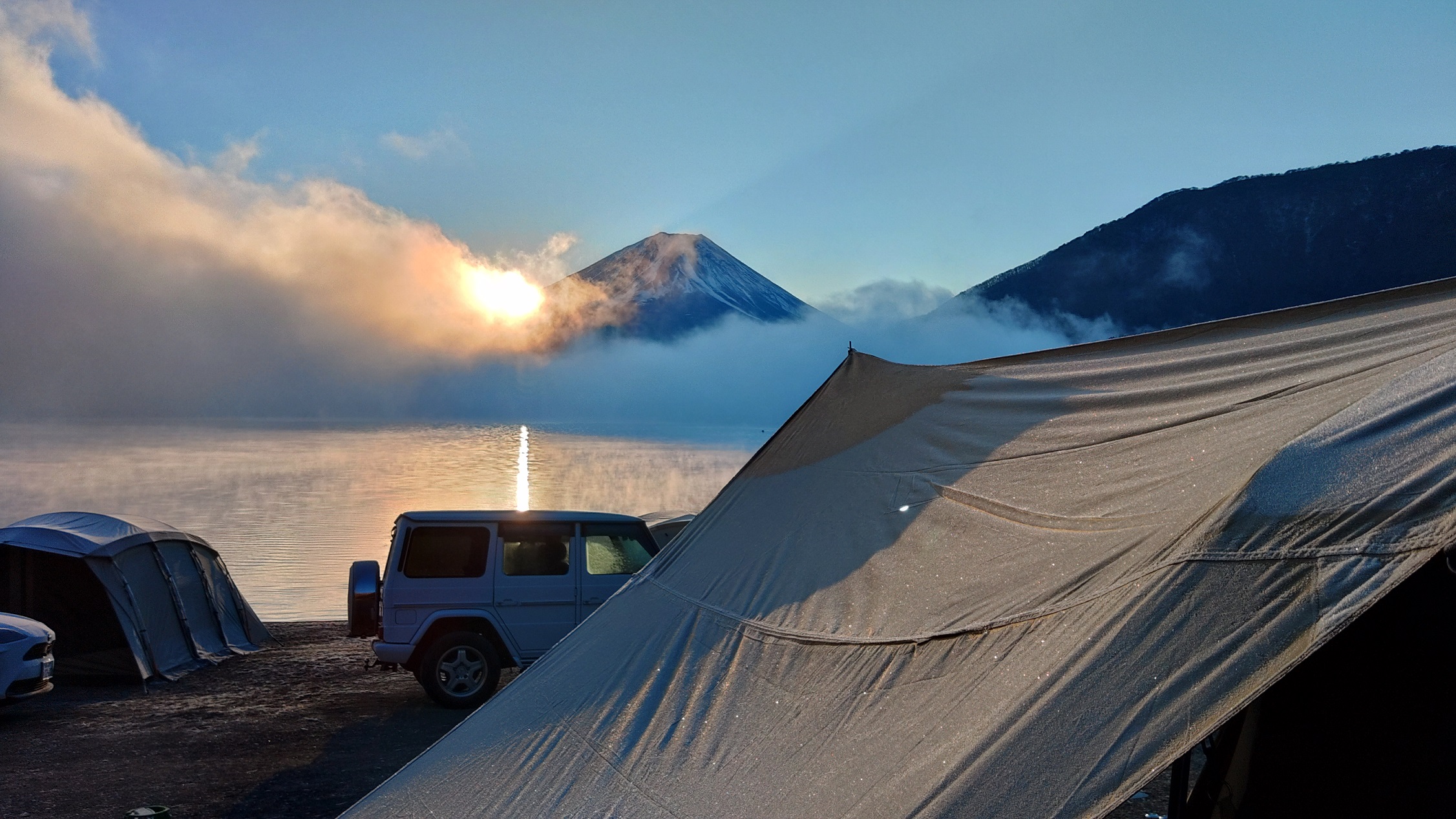 洪庵キャンプ場 年越し