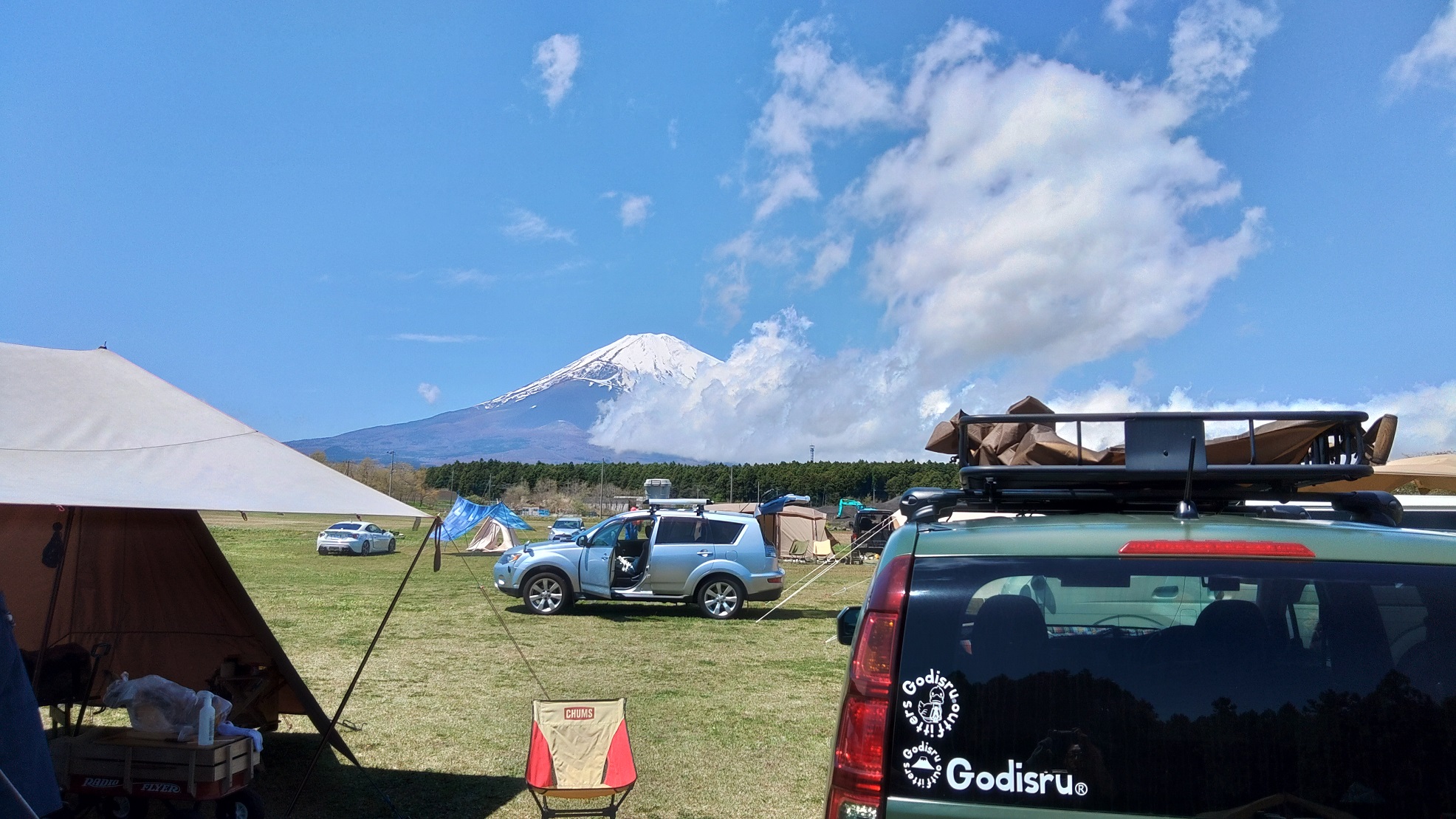 長田山荘キャンプ場