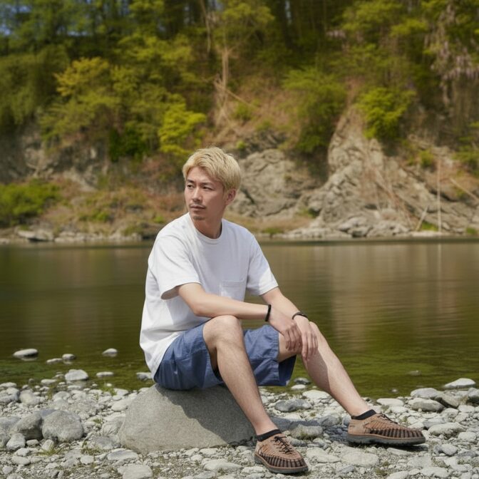 ナイロンショーツ　Godisru