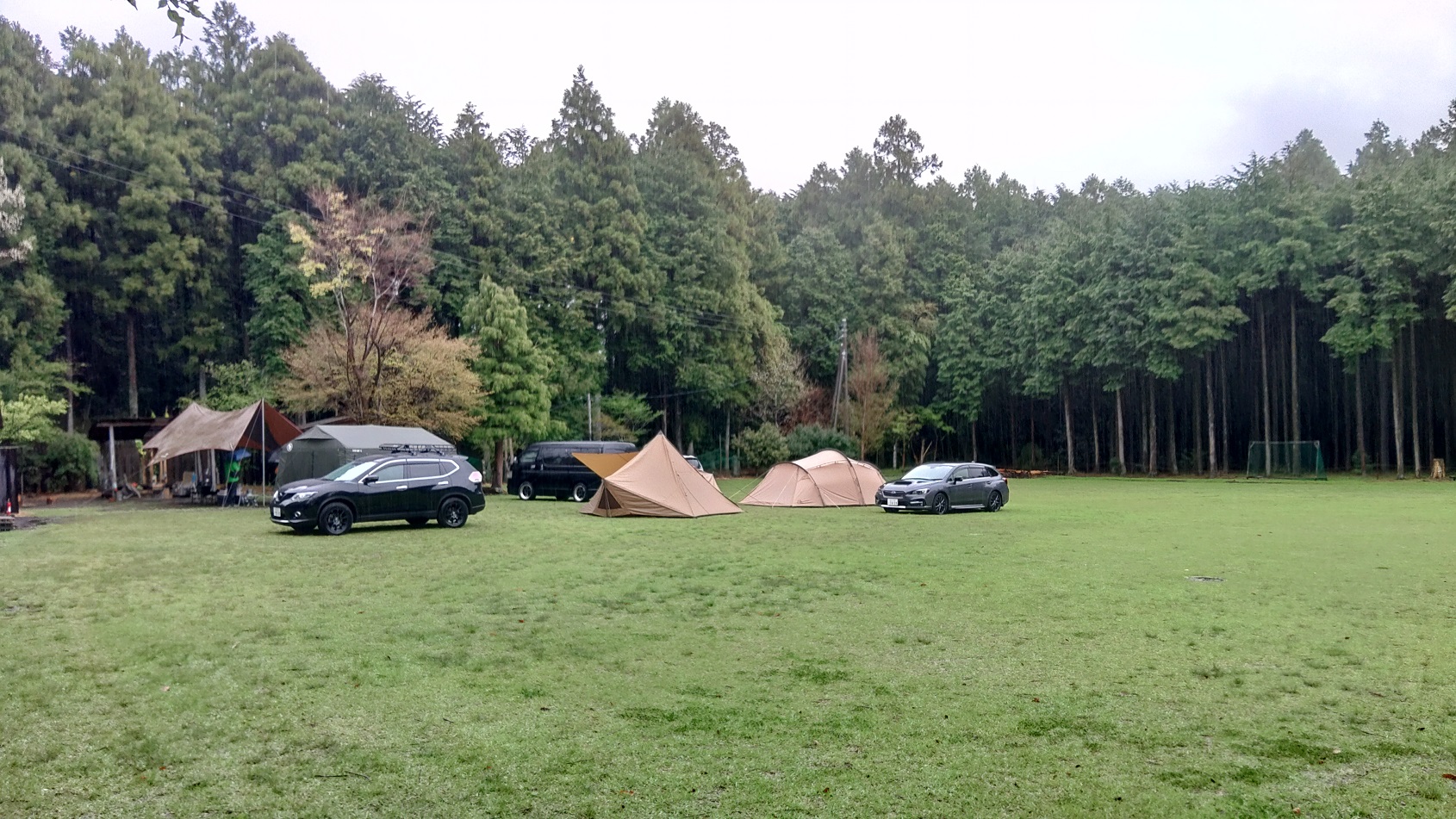 長田山荘キャンプ場