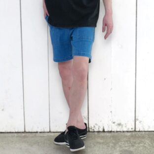 AIRLET®デニム ショート パンツ（BLUE）