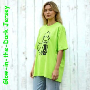 蓄光素材天竺ゴディダック半袖TEE