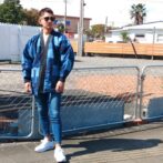 デニム半纏ハンテン