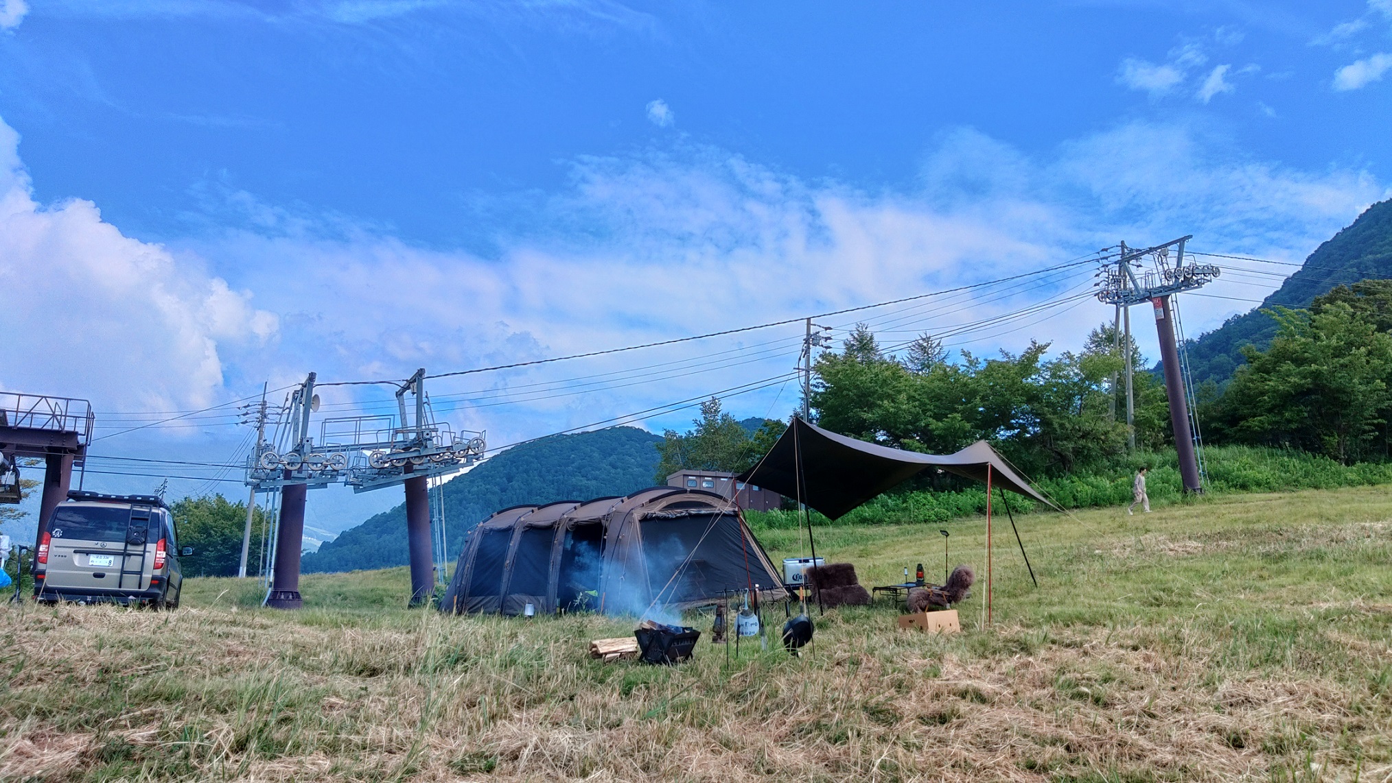 高社山キャンプ場 レッドゲートキャンプ場