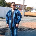 デニム半纏ハンテン