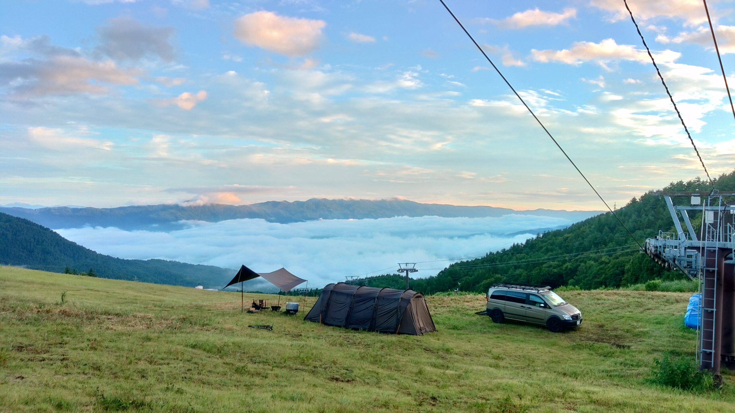 高社山キャンプ場 レッドゲートキャンプ場