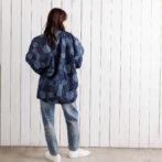 デニムジャガード　半纏