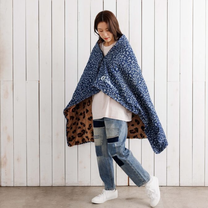 デニムブランケット