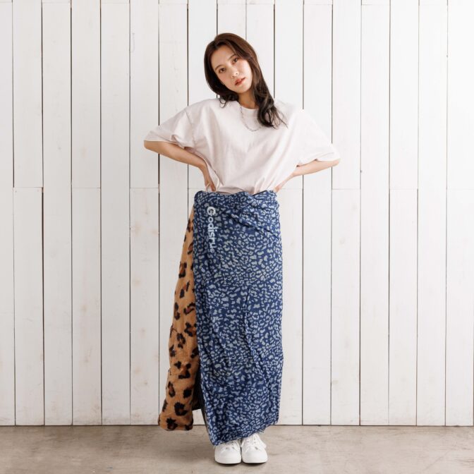 デニムブランケット