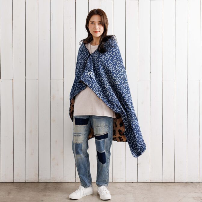 デニムブランケット