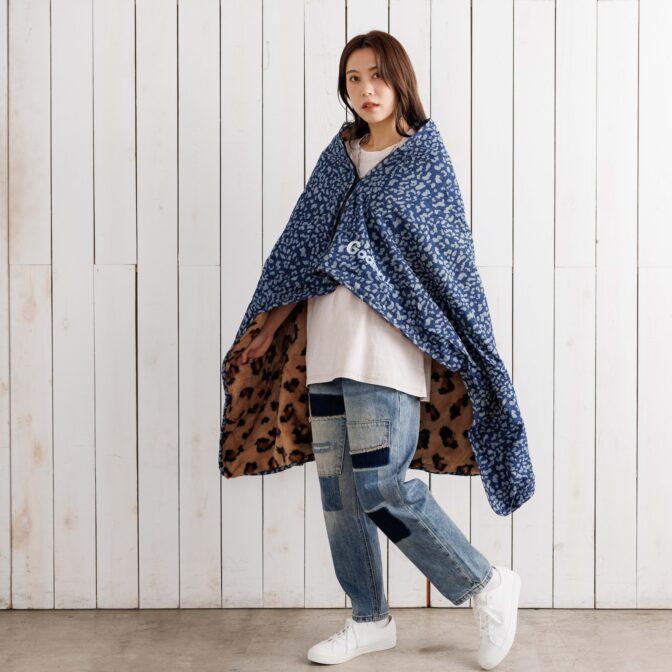 デニムブランケット