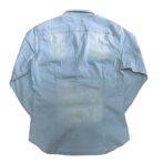 長袖ストレッチ開襟デニム