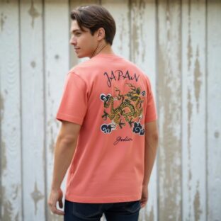 スカ半袖TEE　龍