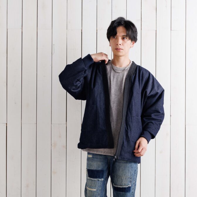 デニム半纏（ハンテン）